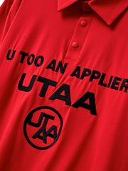 UTAA Swing Fit Logo PK T-Shirts : Men's Red