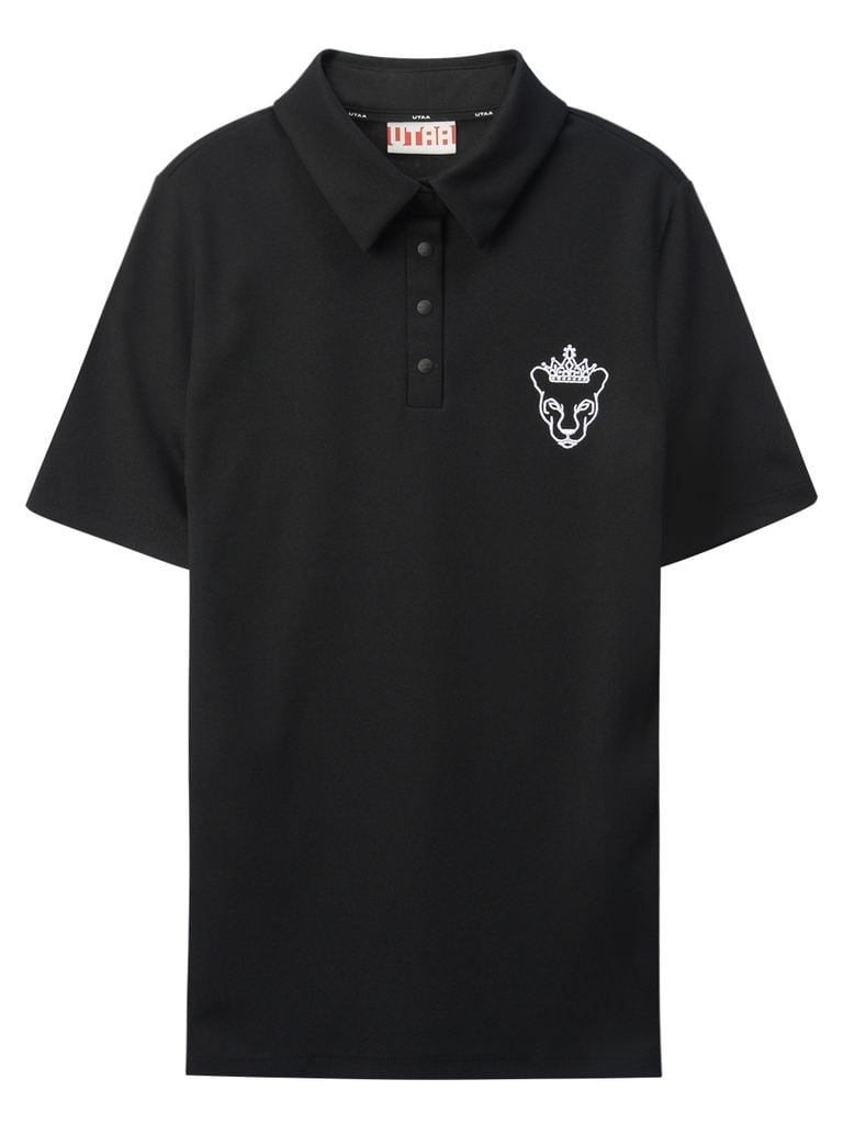 UTAA Crown Panther Emblem PK T-Shirts : Men's Black