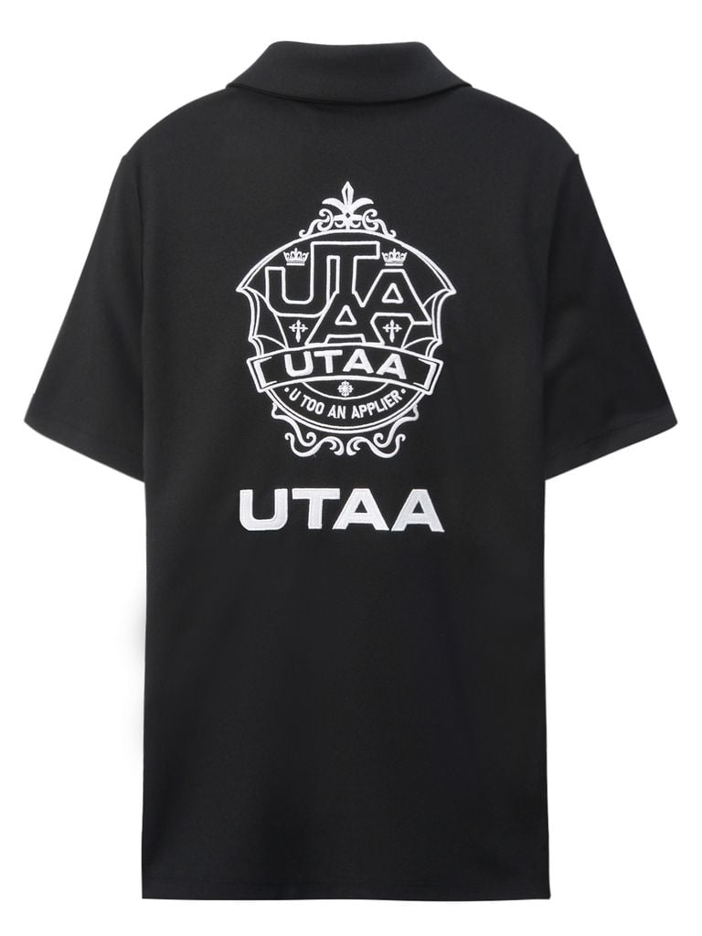 UTAA Crown Panther Emblem PK T-Shirts : Men's Black