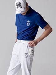 UTAA Crown Panther Emblem PK T-Shirts : Men's Blue