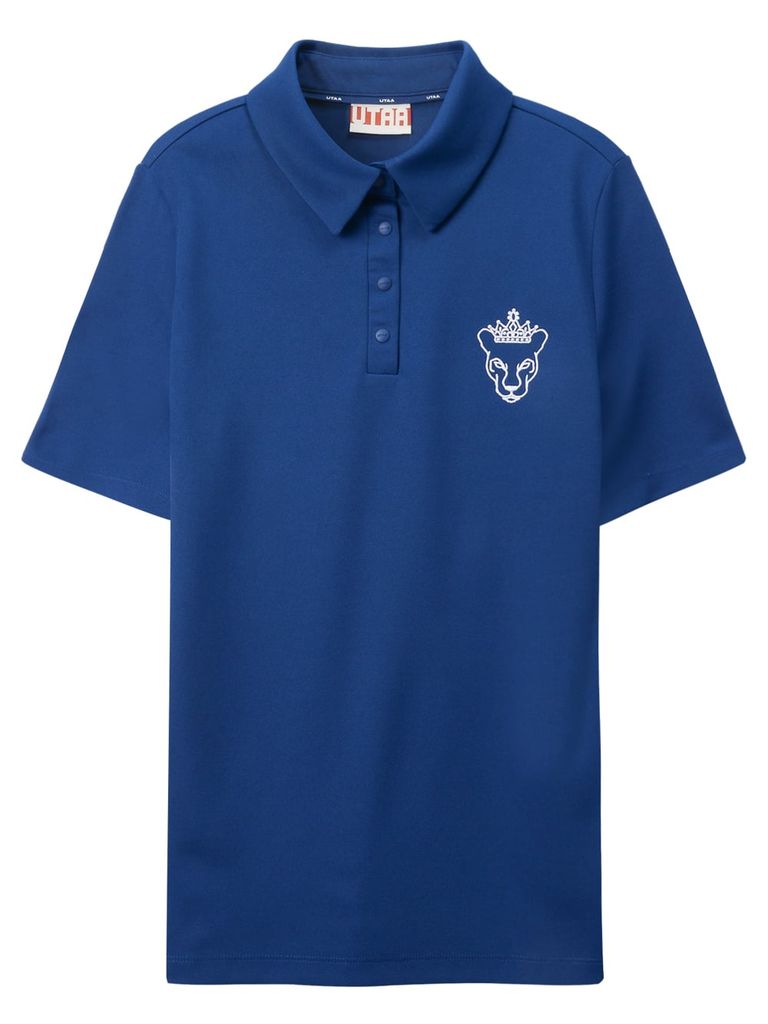 UTAA Crown Panther Emblem PK T-Shirts : Men's Blue