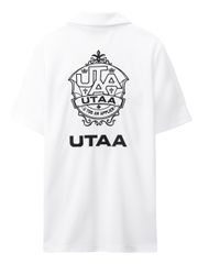 UTAA Crown Panther Emblem PK T-Shirts : Men's White