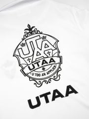 UTAA Crown Panther Emblem PK T-Shirts : Men's White