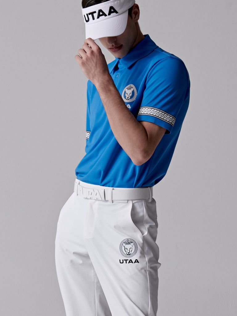 UTAA Ring Panther Pk T-Shirt : Men's Blue
