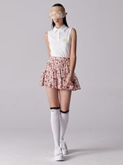 UTAA Symbol Sleeve T-Shirts : Women's White