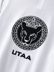 UTAA Ring Panther Wave Knit PK Sleeve : Women's Black