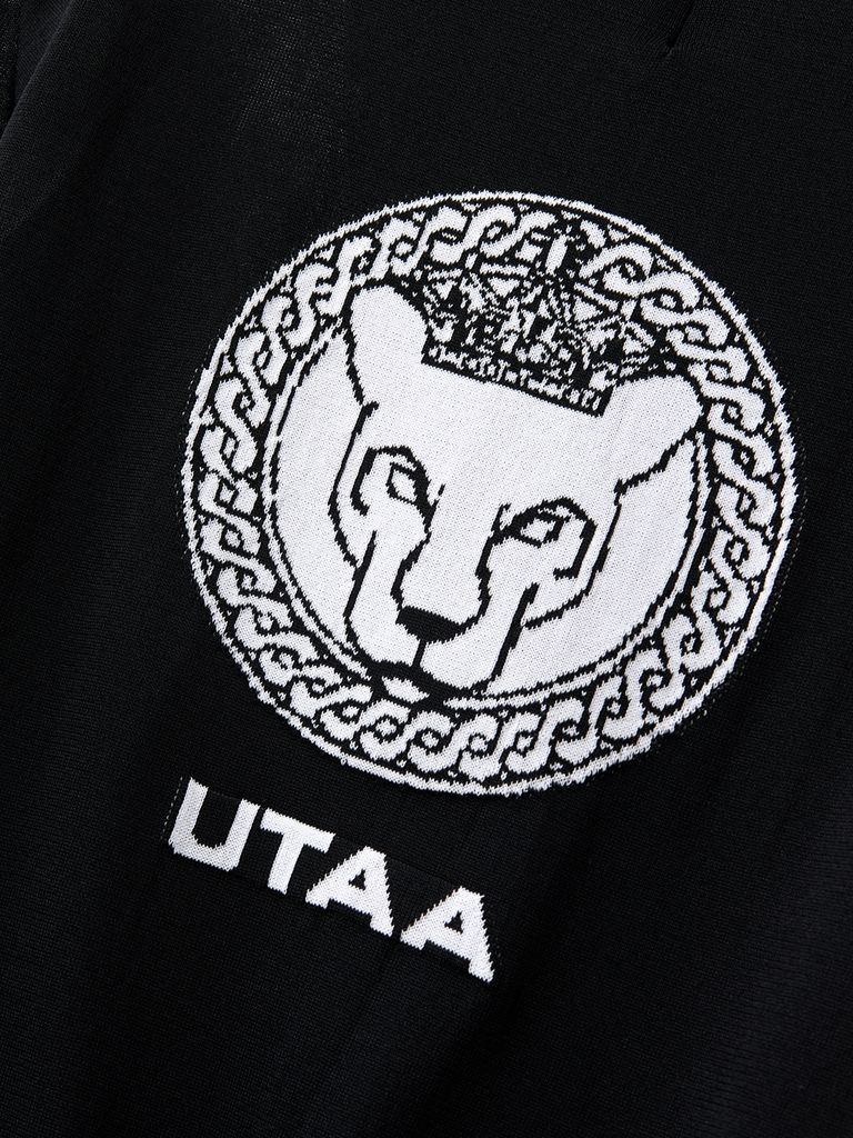UTAA Ring Panther Wave Knit PK Sleeve : Women's White