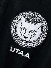 UTAA Ring Panther Wave Knit PK Sleeve : Women's White