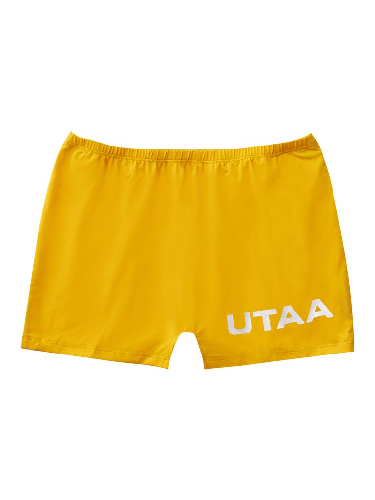 UTAA Tilde Wave Flare Skirt : Yellow