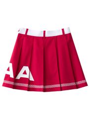 UTAA Logo Scudo Pattern Short Skirt : Women's Pink