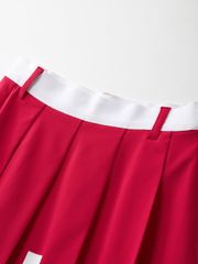 UTAA Logo Scudo Pattern Short Skirt : Women's Pink