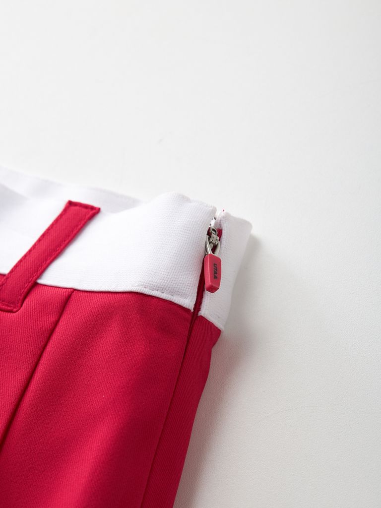 UTAA Logo Scudo Pattern Short Skirt : Women's Pink