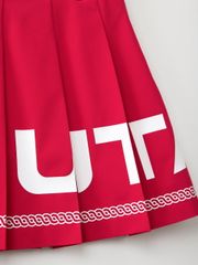 UTAA Logo Scudo Pattern Short Skirt : Women's Pink
