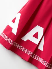 UTAA Logo Scudo Pattern Short Skirt : Women's Pink