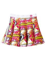 Fesitive Crown Panther Flare Skirt : Women's Pink