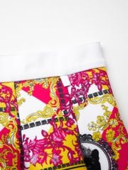 Fesitive Crown Panther Flare Skirt : Women's Pink