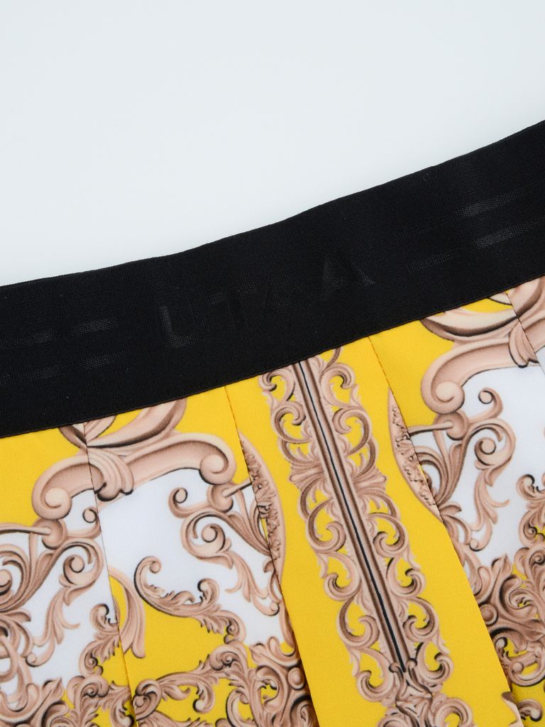 UTAA Panther Buckingham Skirt : Yellow