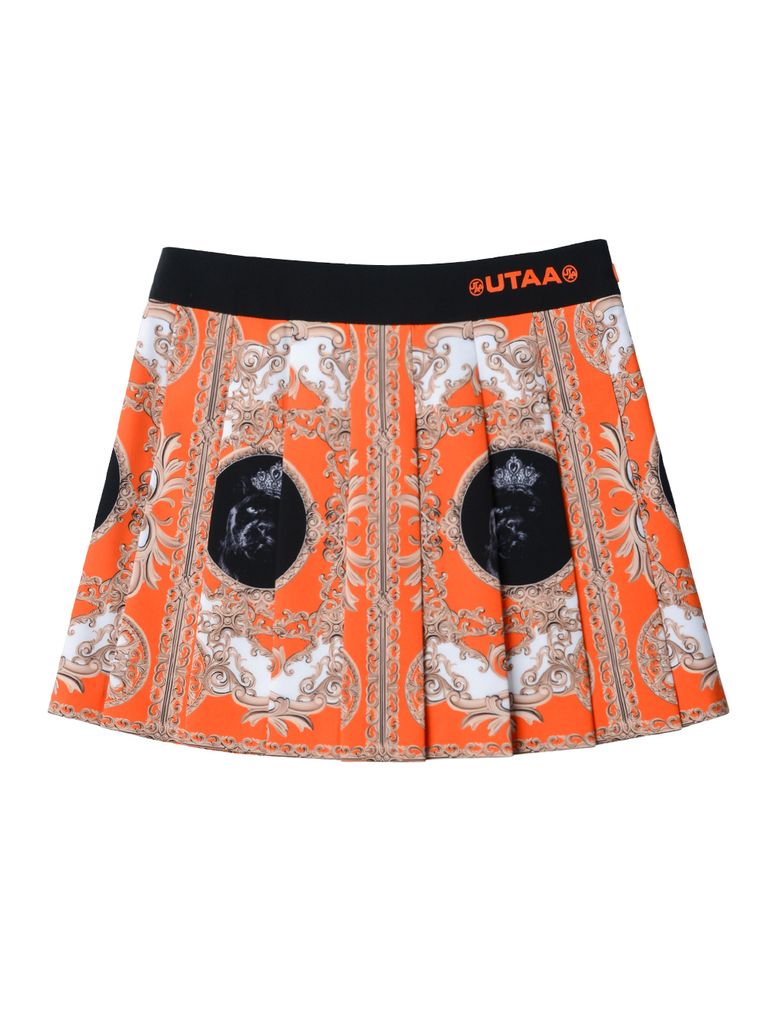 UTAA Panther Buckingham Skirt : Orange