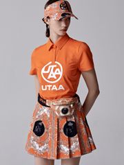 UTAA Panther Buckingham Skirt : Orange