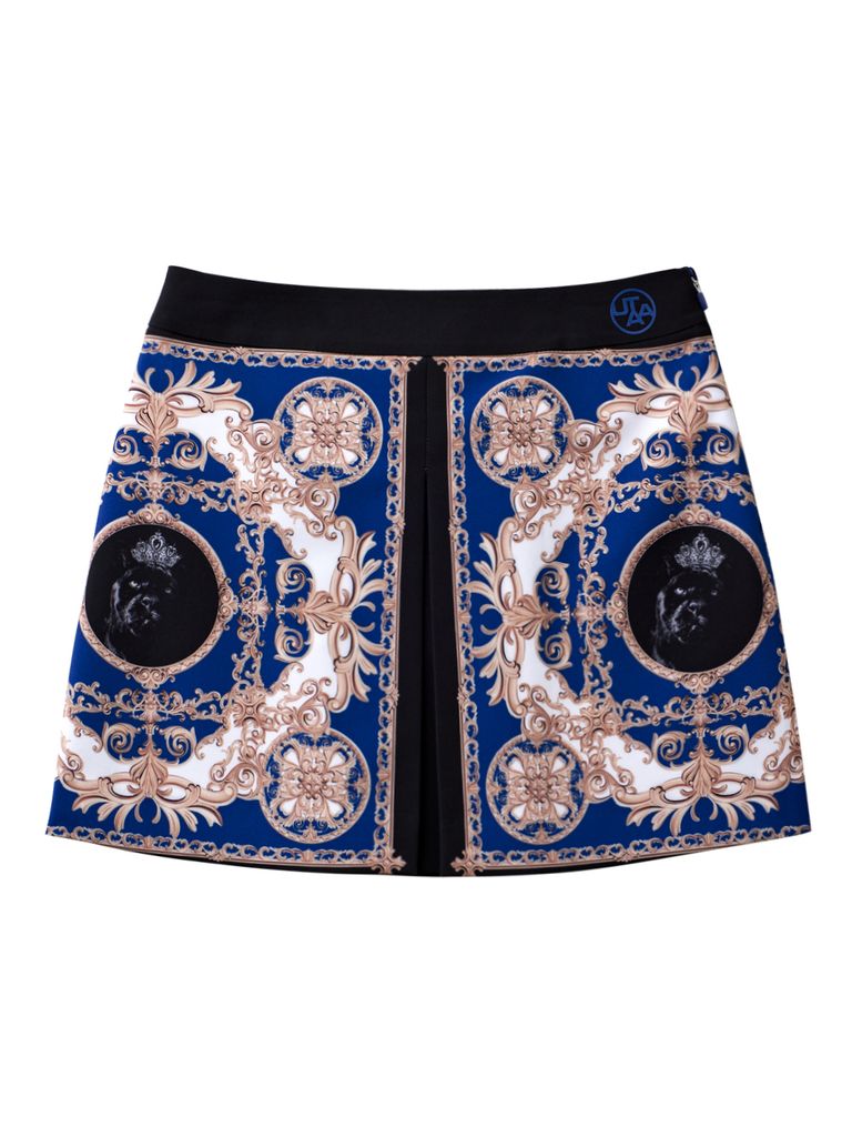 UTAA Canyon Baroque H-Skirt : Woman's Blue