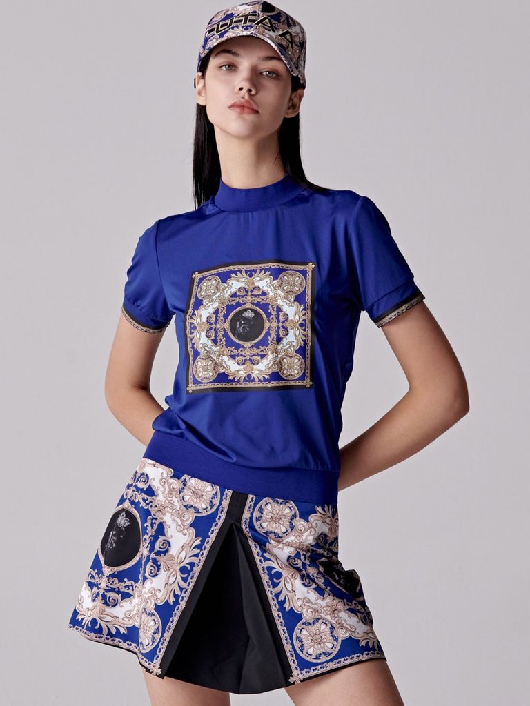 UTAA Canyon Baroque H-Skirt : Woman's Blue