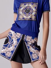 UTAA Canyon Baroque H-Skirt : Woman's Blue
