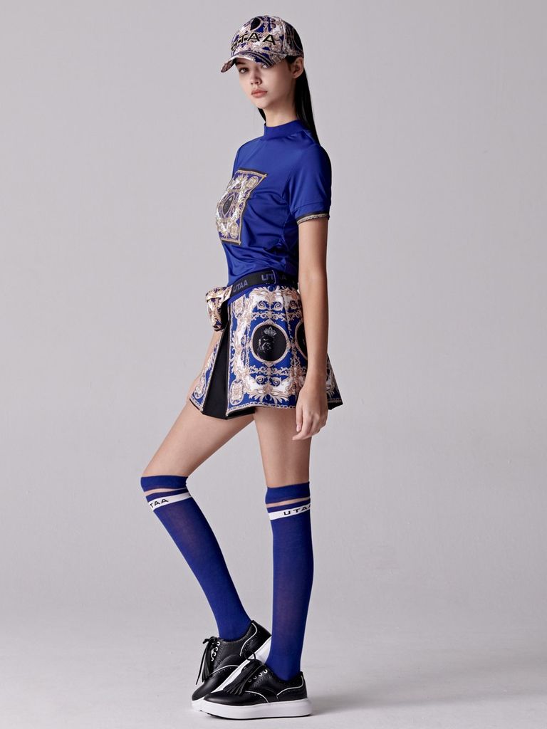 UTAA Canyon Baroque H-Skirt : Woman's Blue