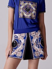 UTAA Canyon Baroque H-Skirt : Woman's Blue