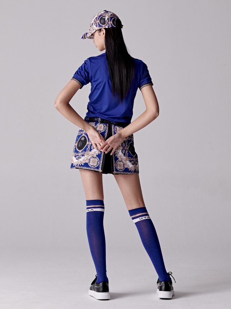 UTAA Canyon Baroque H-Skirt : Woman's Blue