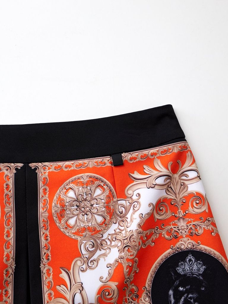 UTAA Canyon Baroque H-Skirt : Woman's Orange