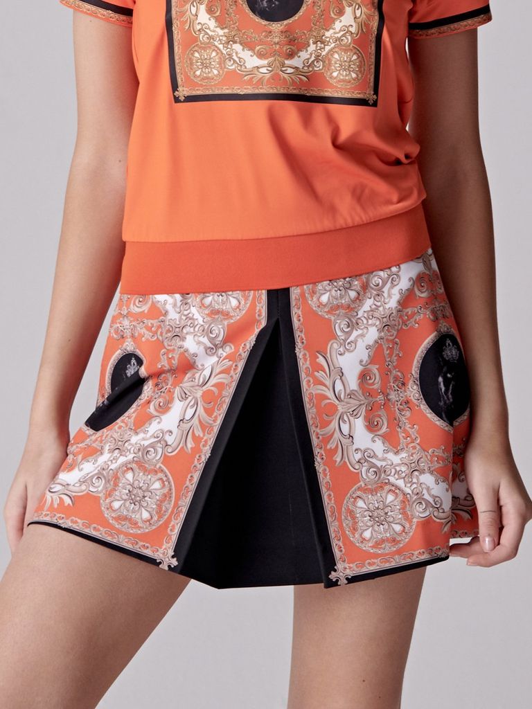 UTAA Canyon Baroque H-Skirt : Woman's Orange