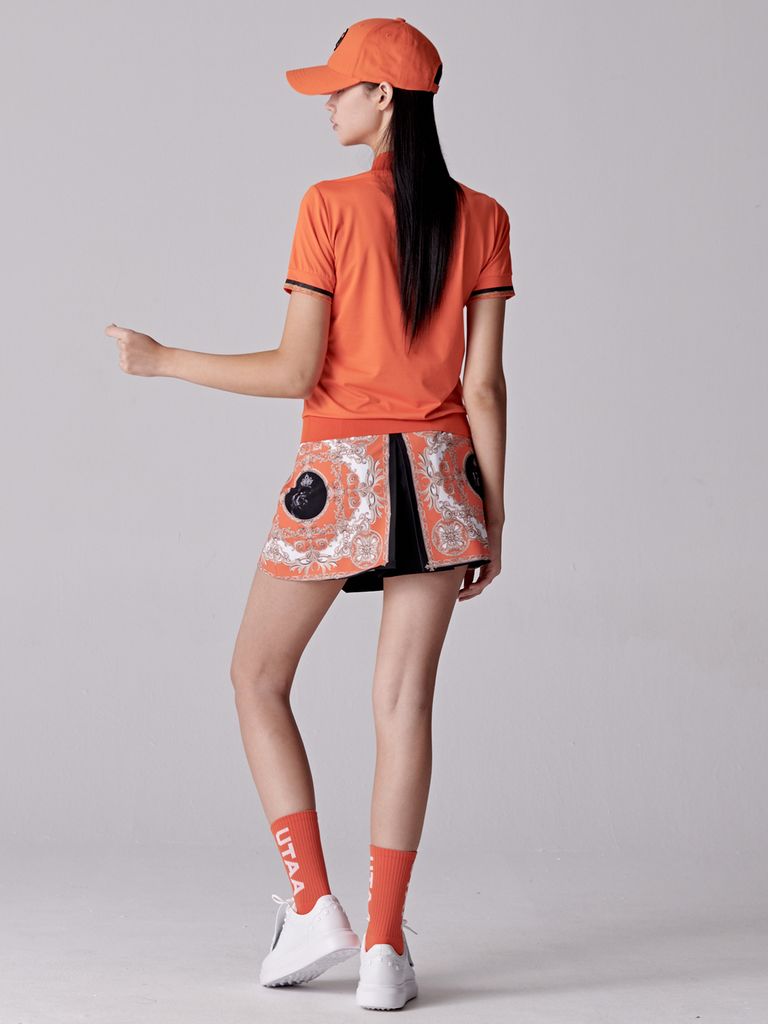 UTAA Canyon Baroque H-Skirt : Woman's Orange