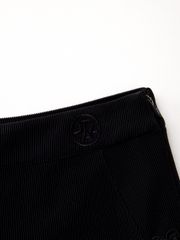 UTAA Flower Lace Half Flare  Skirt: Women's Black