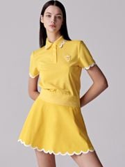 UTAA Tilde Wave Crown Panther T-Shirt : Yellow