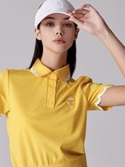 UTAA Tilde Wave Crown Panther T-Shirt : Yellow