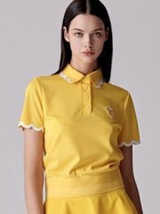 UTAA Tilde Wave Crown Panther T-Shirt : Yellow