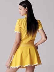 UTAA Tilde Wave Crown Panther T-Shirt : Yellow