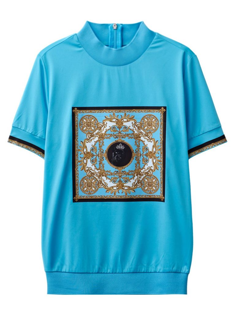 UTAA Canyon Baroque Turtleneck Tee : Women's Mint