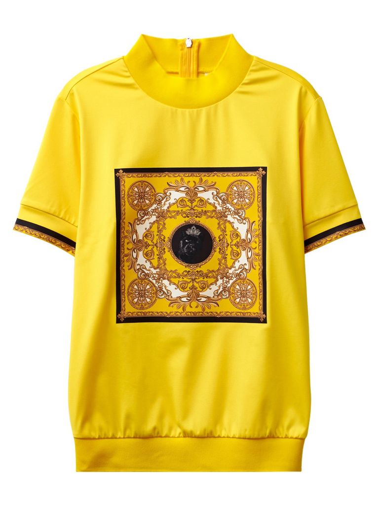 UTAA Canyon Baroque Turtleneck Tee : Women's Yellow