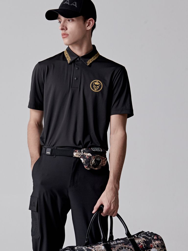 UTAA Empire Ring Panther PK T-Shirt : Men's Black