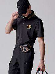 UTAA Empire Ring Panther PK T-Shirt : Men's Black