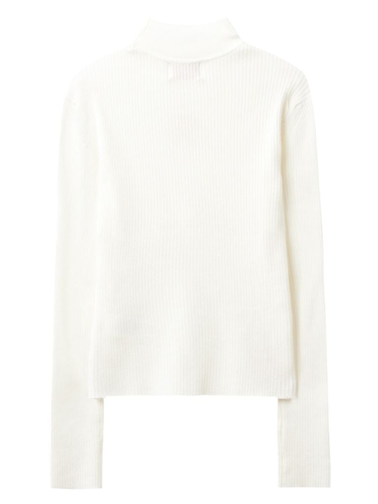 UTAA Gold Scudo Ring Panther Knit Sleeve : Women's White