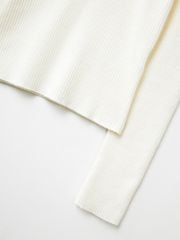 UTAA Gold Scudo Ring Panther Knit Sleeve : Women's White