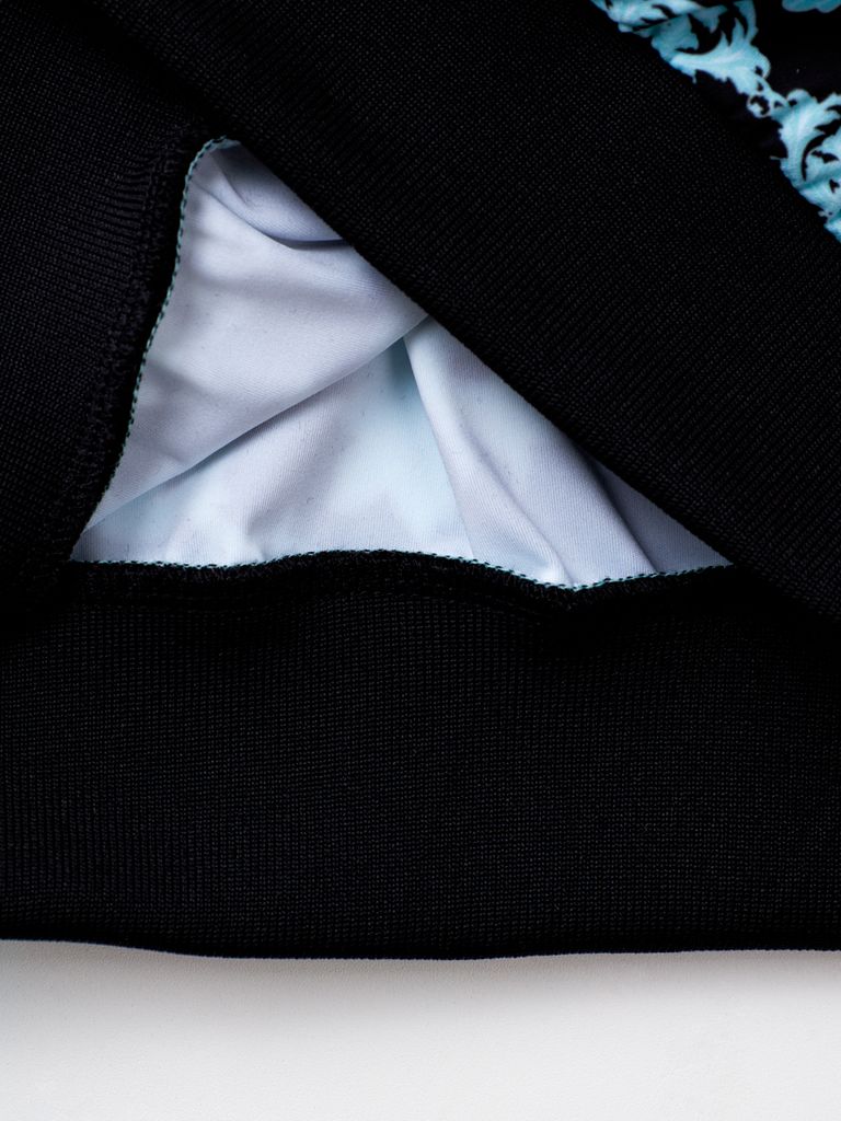 Blanc Baroque Panther PK Sleeve : Women's Mint