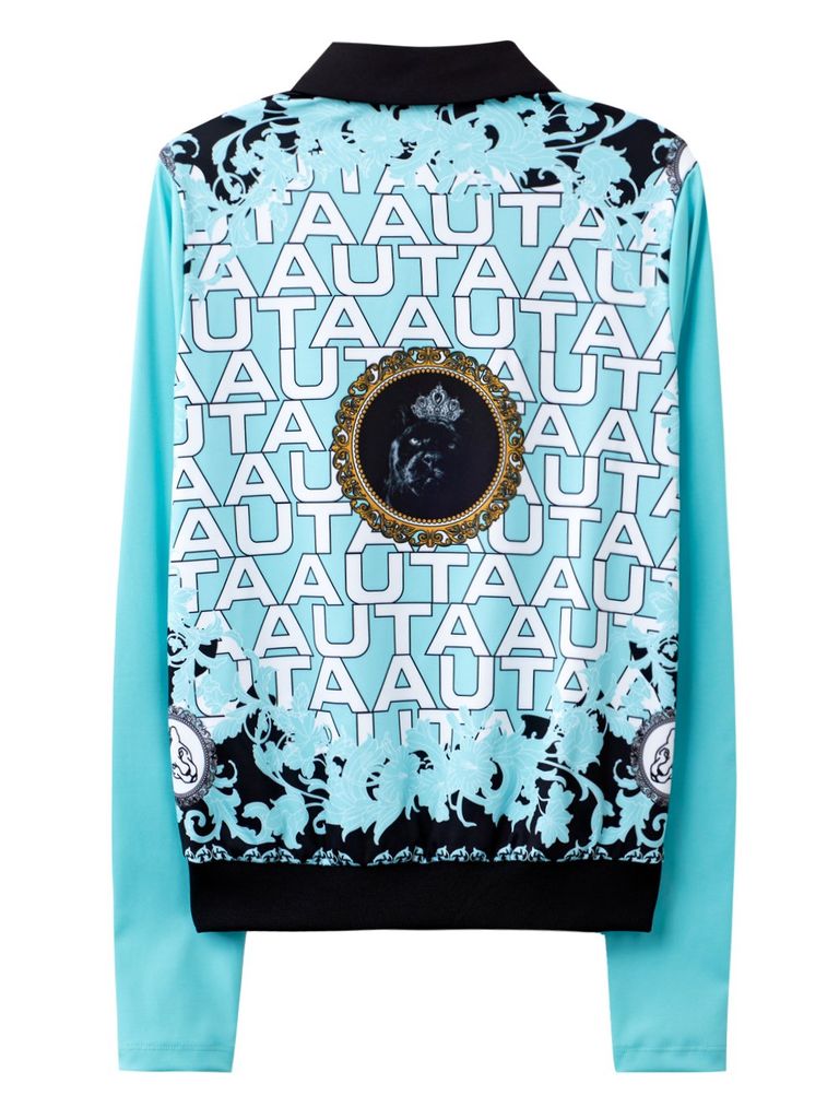 Blanc Baroque Panther PK Sleeve : Women's Mint