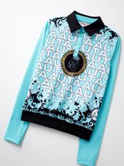 Blanc Baroque Panther PK Sleeve : Women's Mint