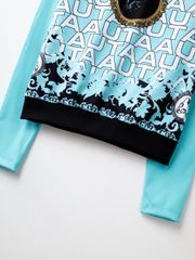 Blanc Baroque Panther PK Sleeve : Women's Mint