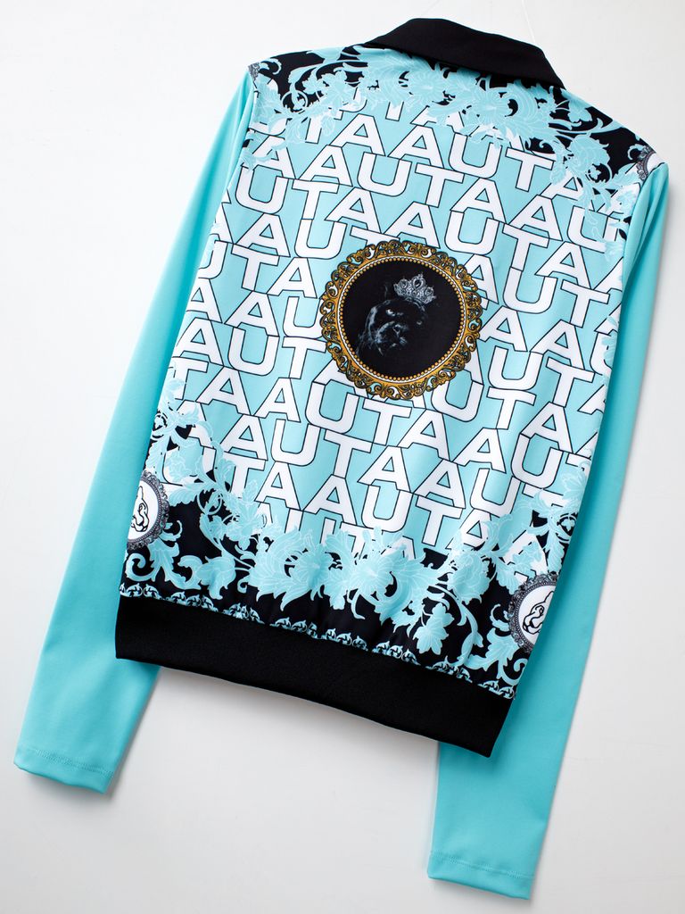 Blanc Baroque Panther PK Sleeve : Women's Mint
