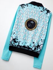 Blanc Baroque Panther PK Sleeve : Women's Mint