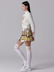 UTAA Gold Emblem Turtleneck Sleeve : Women's White